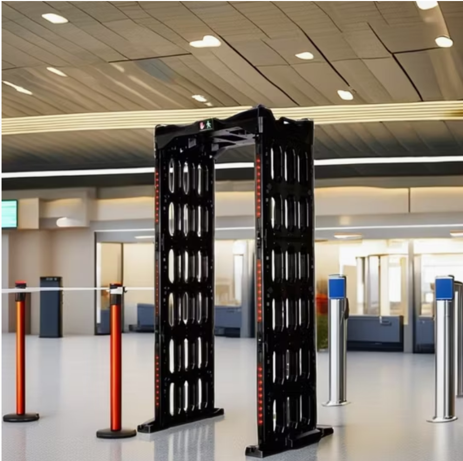 Vad-2322 Portable Security Folding Walk Through Metal Detector
